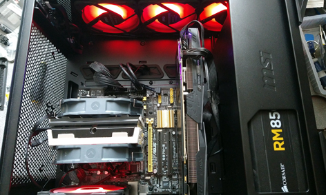 corsair psu power supply installation