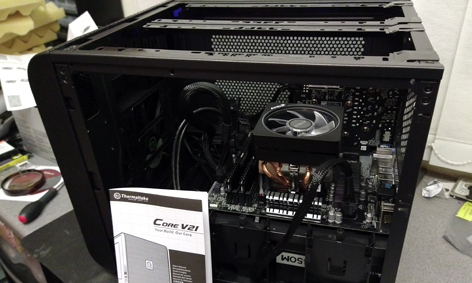 computer moved into a new corsair pc case